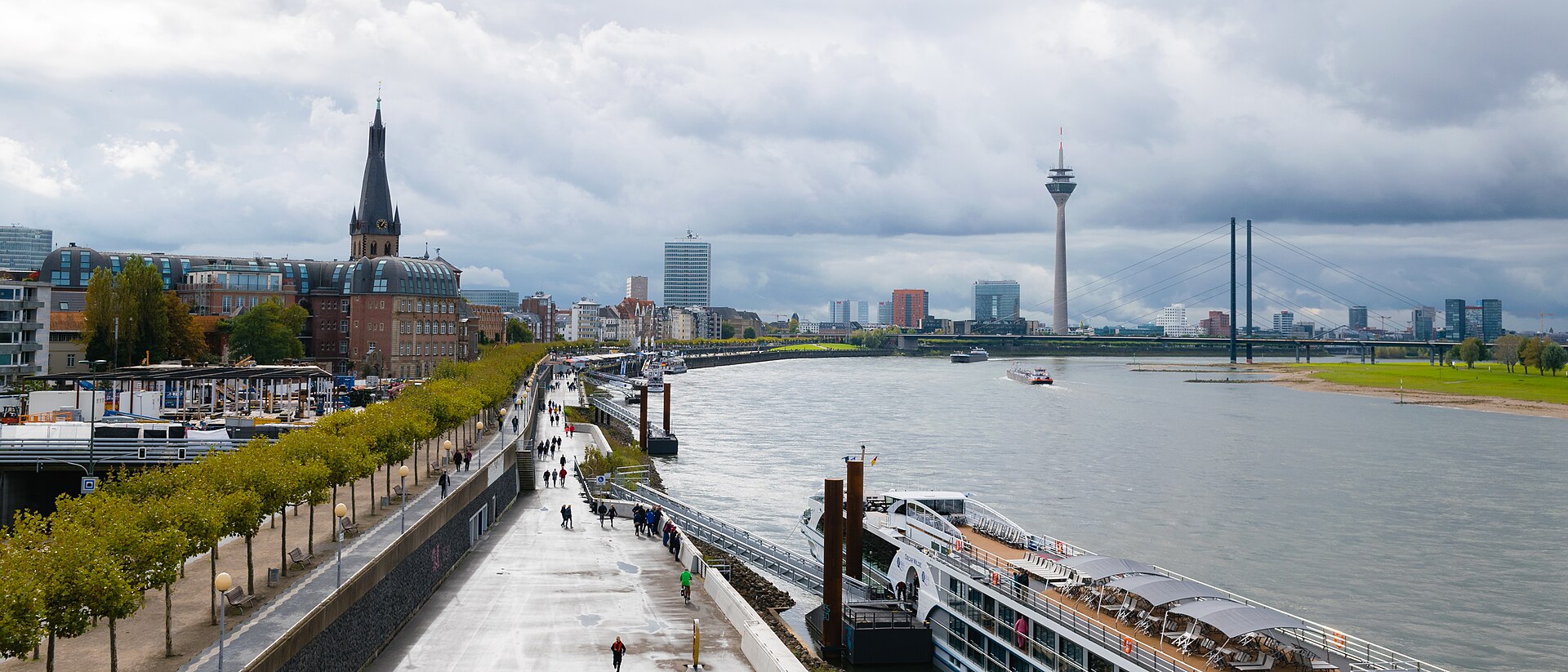 Stadtmotiv in Düsseldorf – Düsseldorf Panorama